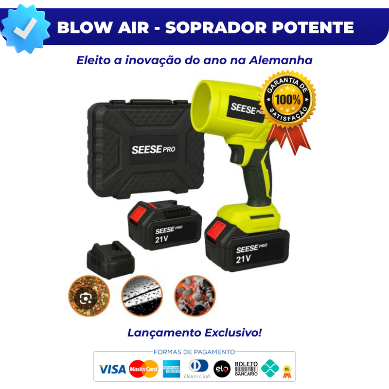 Blow Air™ - Soprador Ultra Potente