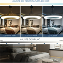 AeroLux™ - Ventilador de Teto com Iluminação LED Integrada