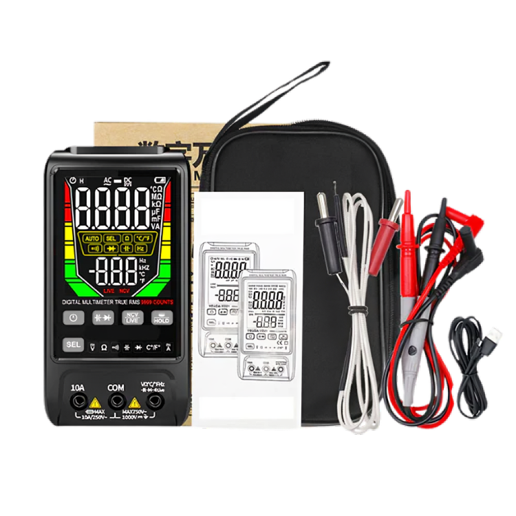 VoltSense™ – Multímetro Profissional com Detecção Automática 4 em 1